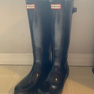 Hunter Extended calf wellies